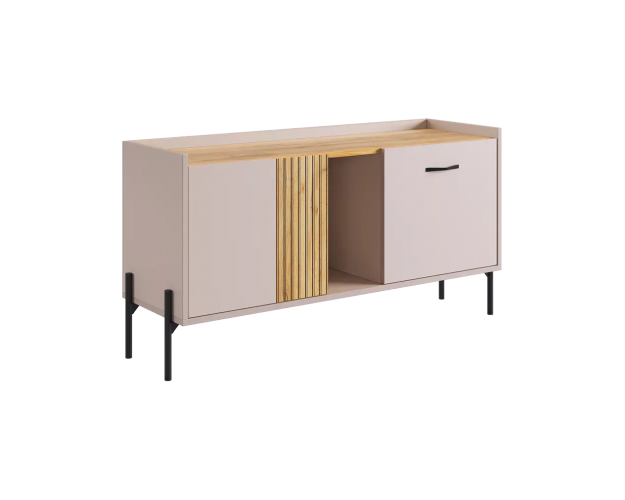 Модульная гостиная Доминика К3 кашемир / дуб крафт золотой