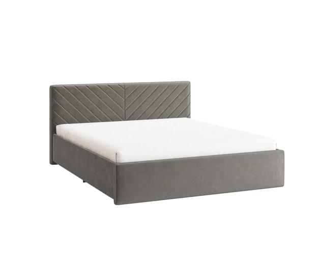 Кровать с подъемным механизмом 1600 Сандра 2 латте (велюр)