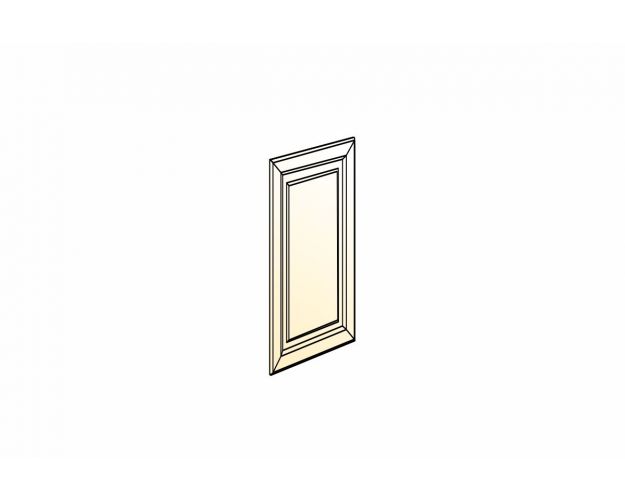 Атланта Дверь (Декор) L270 конц.45 Шкаф рабочий (эмаль) (Сливки патина платина)
