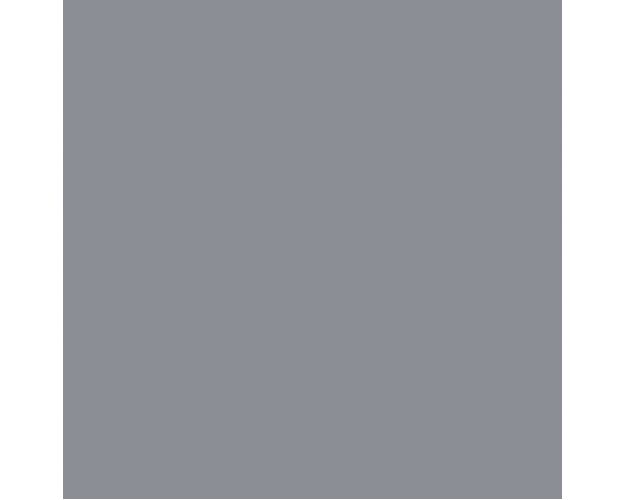 Мишель Шкаф навесной L400 Н720 (1 дв. крест.) (эмаль) (Белый/Серый)